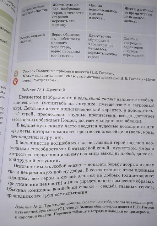 Задание No 2. При чтении повести казалось ли тебе, что ты читаешь народ ную волшебную сказку? Почему