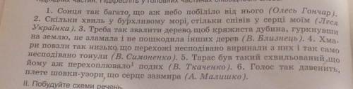 спишіть речення,розставляючи пропущені розділові знаки.Визначте від підрядних частин. Підкресліть у