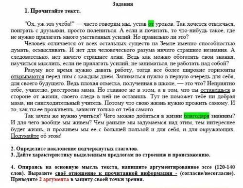 сделать 2,3,4 по СОРу русский язык, очень надо, заранее огромное