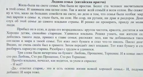 ЗАДАНИЕ 1 Прочитайте текст и выполните задание. 1) Составьте простой план к прочитанному тексту.2) О