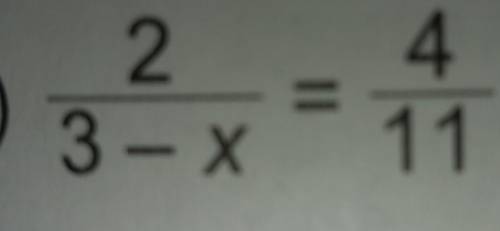 A) 2 43-x=11решите там в центре должна быть линия​