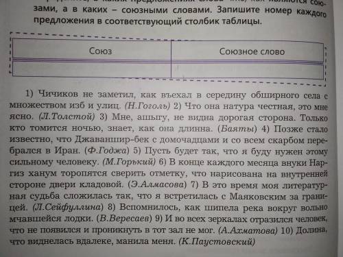 определите, в каких предложениях слова что, как являются союзами, а в каких – союзными словами. За