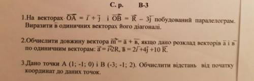 Самостійна робота(вектори) 10 клас​