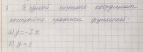 В ОДНОЙ СИСТЕМЕ КООРДИНАТОР ПОСТРОЙТЕ ГРАФИК ФУНКЦИИ!​