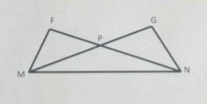 треугольник MNP - равнобедренный , MN - основание, <FMP=<GNP. Докажите, что MF=NG​