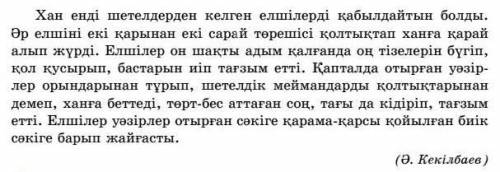 6 тапсырма көнерген сөздерді тауып жаз​