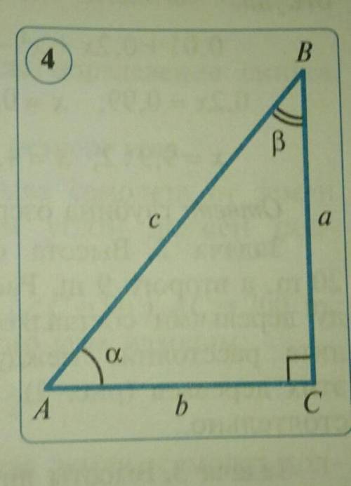 В прямоугольном треугольнике АВС угол С равен 90°, с=7корень2 cm - гипотенуза, b=7 cm - катет. Найди