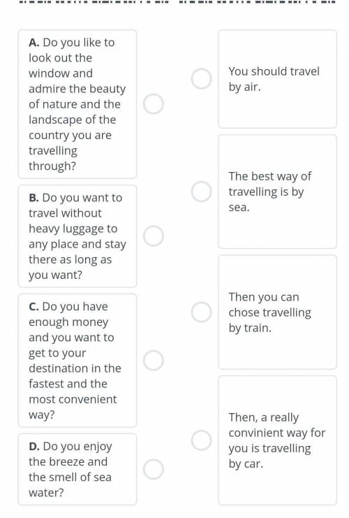 АНГЛИСКИЙ Task 1.Read the FIRST PART of the text about travelling and choose the right decision for