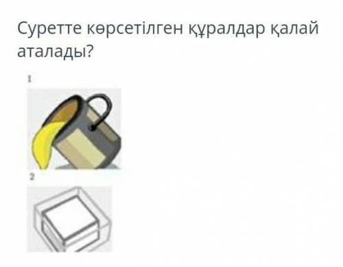 Суретте көрсетілген құралдар қалай аталады?​