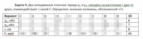 решить 10 вариант по физике)