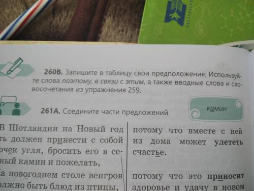 упражнение 260В,на фото все понятно