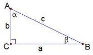 Дано: – прямоугольный ( ), [4] Найти: cosβ,tgβ-? sinα,ctgα-?
