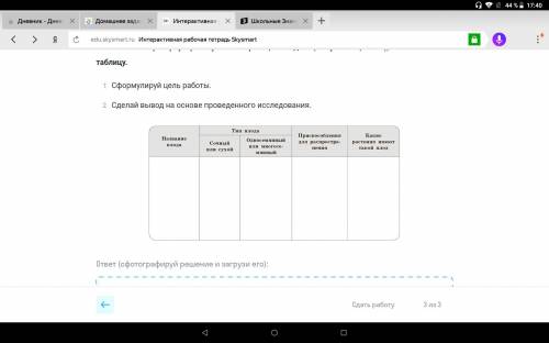 Выполните лабораторную работу классификация плодов (таблица)