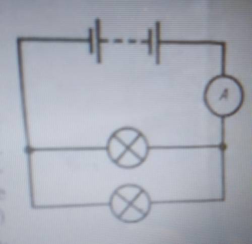 Как изменится сопротивление цепи и показания амперметра, если одну из ламп вывернуть ОТВЕТ ОБЪЯСНИТЬ