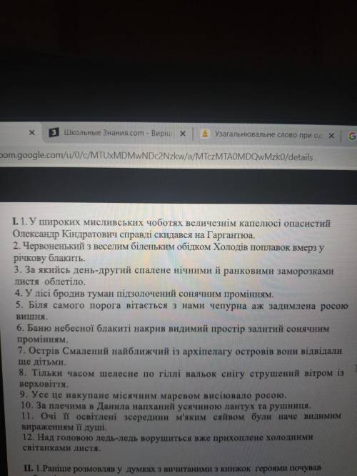 Розставте правильно розділові знаки в реченнях! Пожайлуста сделайте это задание очень