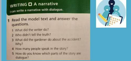 ￼ read the model text and answer the questions