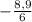 -\frac{8,9}{6}