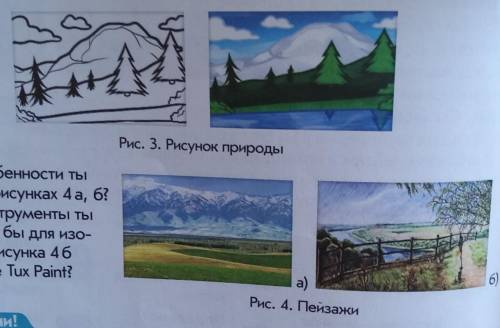 Задание 2. 1. Какие особенности тызаметил на рисунках 4а, 6?2. Какие инструменты тыИСПОЛЬЗОвал бы дл