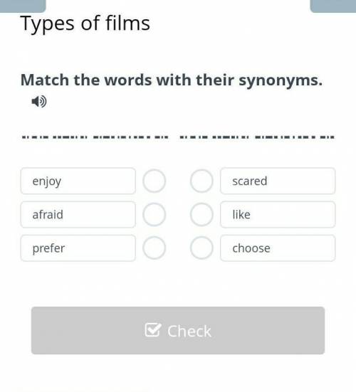 Types of films какой ответ это 5 вопрос​