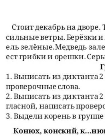 2. Выписать из диктанта 2 слова с проверяемой безударнойгласной, написать проверочные слова.​