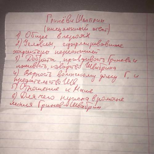 нужно Написать большие ответы. Капитанская дочка, смотрите скриншот ￼