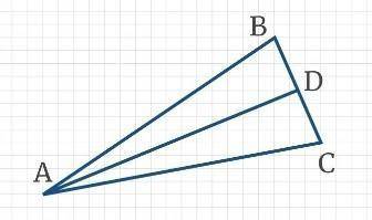 с геометрией! АВС - равнобедренный, АВ - AC, AD - медиана. Периметр равен 60 см, а периметр - 40 см.