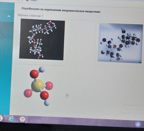 Определите по картинкам неорганические вещества​