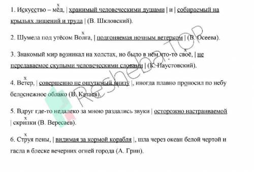 Найдите причастные обороты и если можно объяснить, что это такое. ​