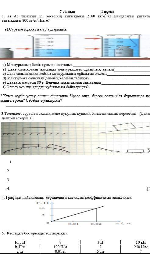 Кімде бар физика 7сынып. көмектесіңдерш​