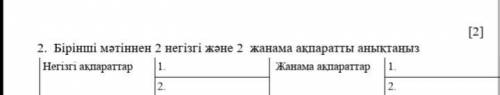 . У МЕНЯ СОЧ БУДУ ОЧЕНЬ БЛАГОДАРЕН тапсырма Мәтінді мұқият оқып, төмендегі тапсырмаларды орындаңыз 1