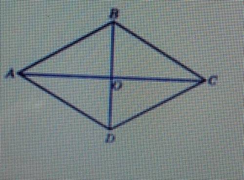 Найдите углы ромба ABCD, если его диагонал АС=4/3, а сторона AB=4​