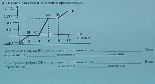 это СОЧ по естествознанию. Изучите рисунок и закончите предложение. (Предложения на картинке и рисун