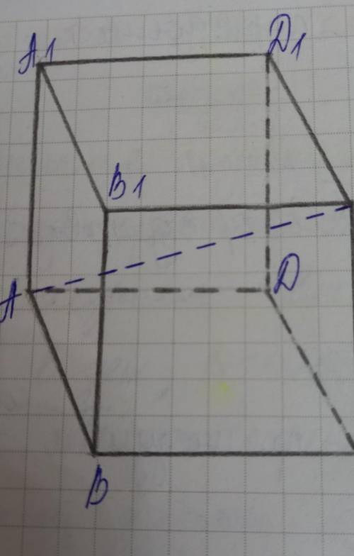 Дан куб abcda1b1c1d1. Найдите тангенс угла между прямой ac1 и плоскостью cdd1.​