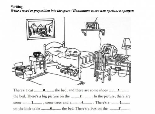 Write a word or preposition into the space / Напишите слово или предлог в пропуск ПАМАГИТИ УЧИЛКА УЖ