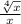 \frac{ \sqrt[4]{x} }{x}