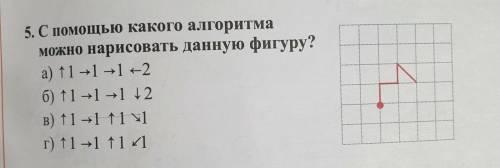 С какого алгоритма можно нарисовать данную фигуру?