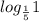 log_{ \frac{1}{5} }1