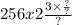 256x2 \frac{3 \times \frac{?}{?} }{?}