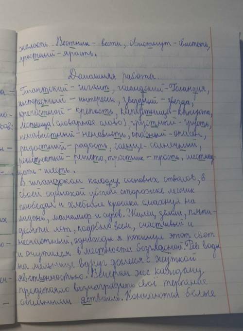 Надо написать вот это то что на картинке другим почерком