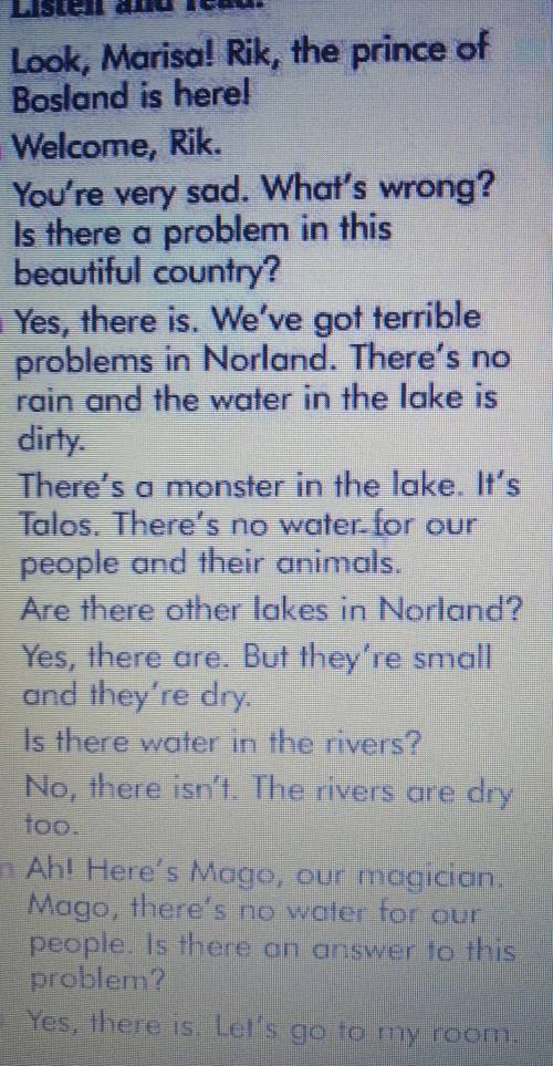 There is a big problem in Norland. There is a in Lake BalanThe lakes and rivers in Norland are dryTh