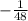 -\frac{1}{48}