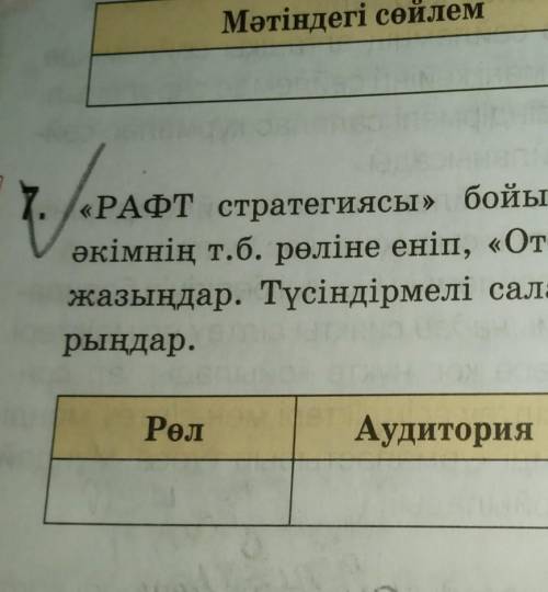 Рафт стратегиясы бойынша ұстаздың көпбалалы ананың әкімнің т.б рөліне еніп Отбасы күніне орай халыққ