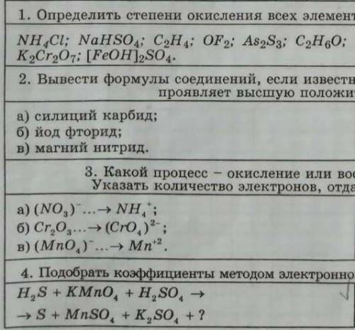 с самостоятельной по химии, хотя бы какие то задания​