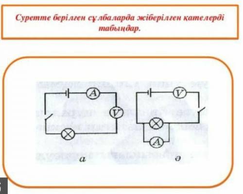 Қайсысы қате? және несінде қатесі кеткен​