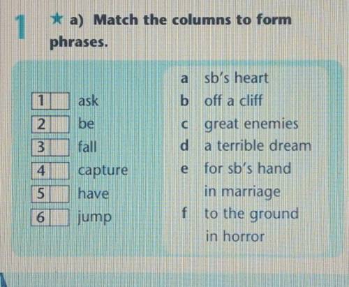 * b) Use the phrases from Ex. 1a in the correct form to fill in the gaps. 1 She was so beautiful tha