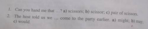 Choose the right answers only ,not whole question !