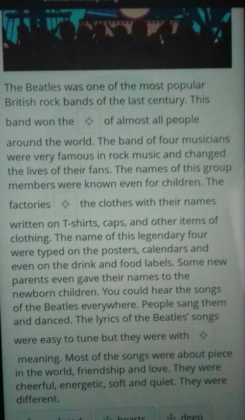 Were very famous in rock music and changed the lives of their fans. The names of this groupmembers w