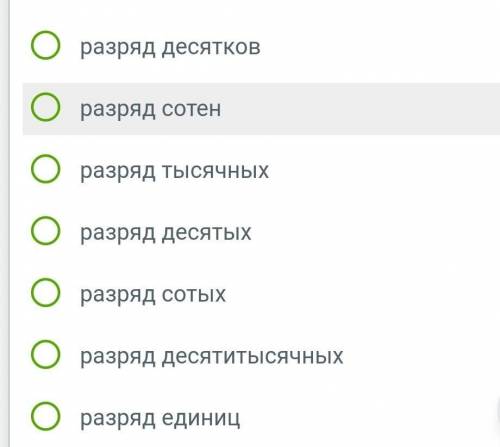 Дана десятичная дробь 128, 704 56 какому рязряду соответствует цифра 0? ​