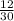 \frac{12}{30 }