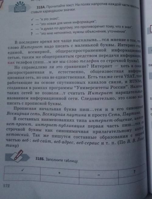 Прочитайте текст. На полях напротив каждой части текстаставьте карандашом значки.​